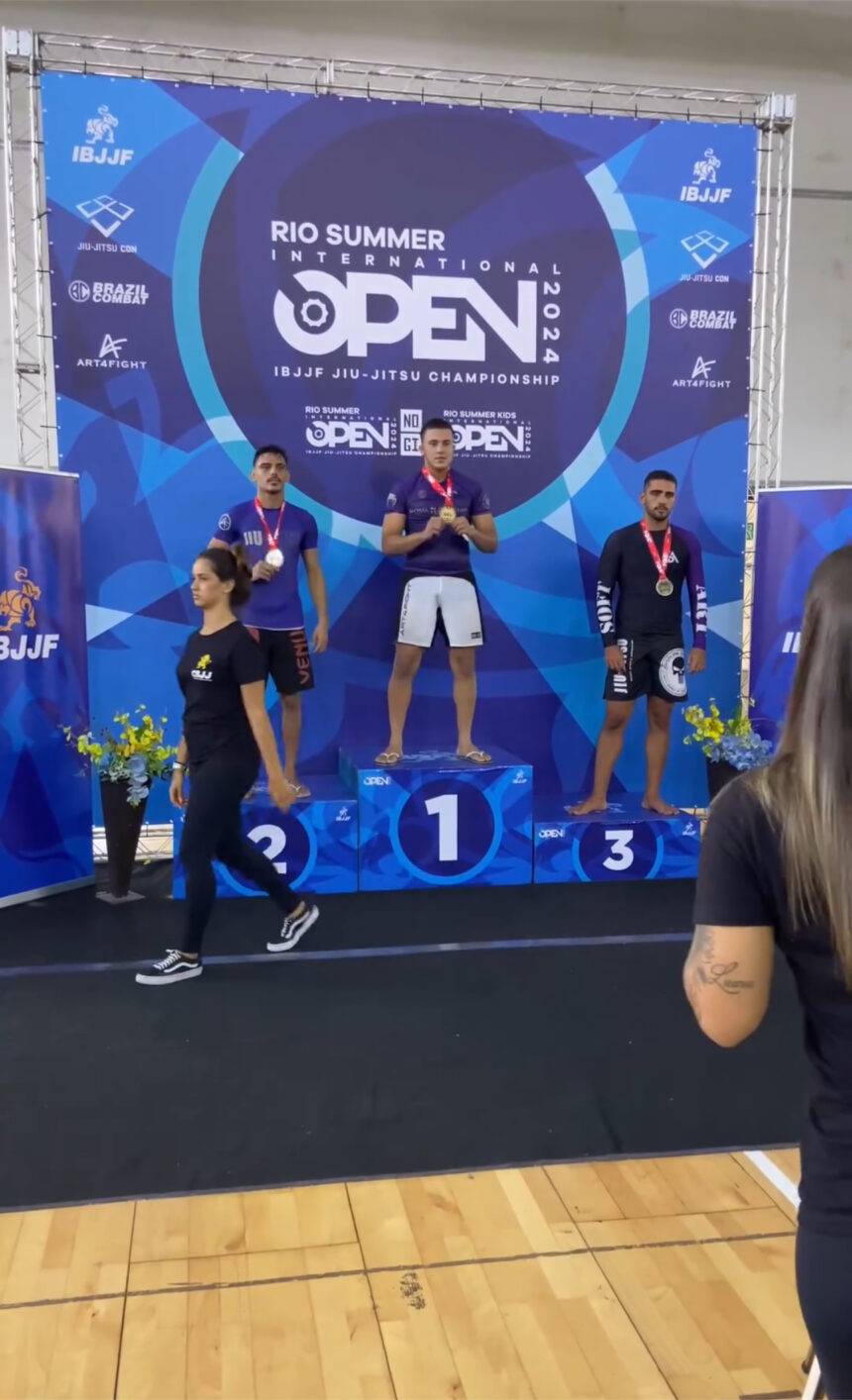 Atleta de São João da Barra conquista 1º lugar no Internacional Rio Summer