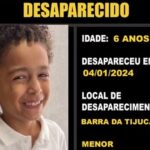 Polícia investiga desaparecimento de criança em praia na Barra; ‘Ele foi sem os chinelinhos’, diz mãe