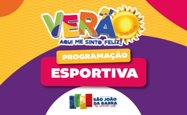 Divulgada programação esportiva de verão com diversas modalidades em SJB