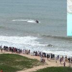 Corpo do jovem que desapareceu no mar de Farol é encontrado pelos bombeiros
