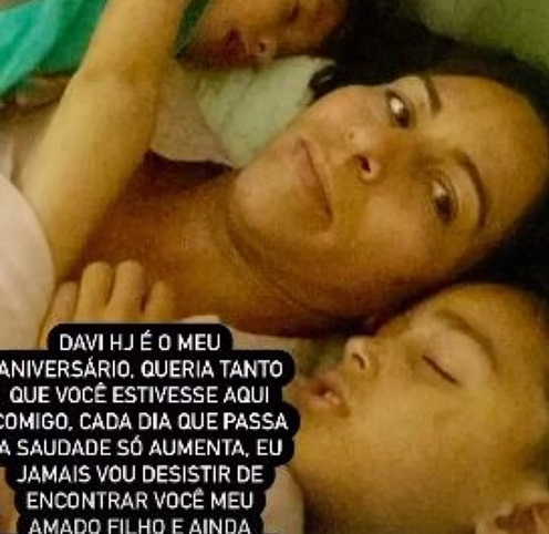Mãe de Edson Davi faz aniversário durante o 8º dia de buscas: ‘Jamais vou desistir’