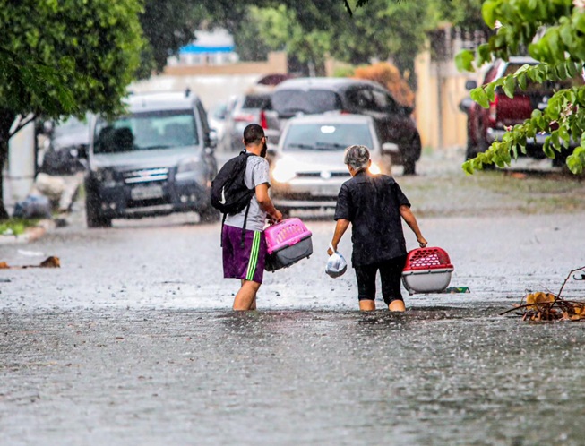 Campos, a cidade que não suporta uma forte chuva