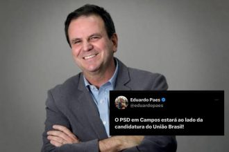 Eduardo Paes, após Caio Vianna postar vídeo ao lado de Wladimir: “Em Campos, o PSD estará ao lado do União Brasil”