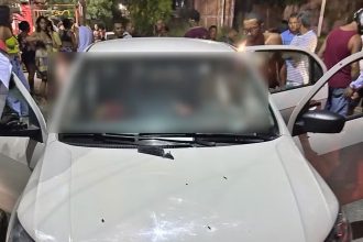 Ataque a tiros em carro acaba com casal e bebê mortos em Niterói