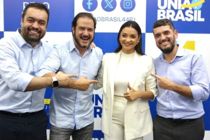 Rodrigo Bacellar anuncia Madeleine Dykeman como pré-candidata a prefeita de Campos