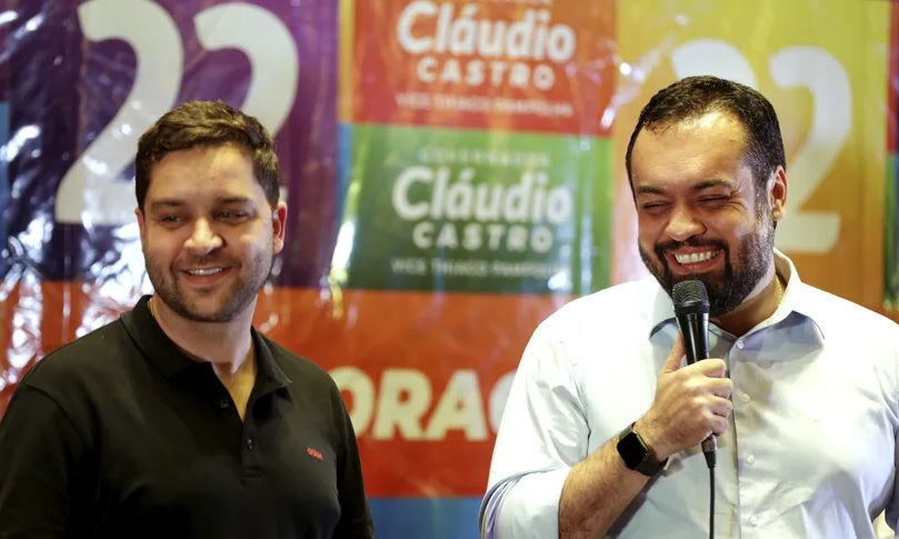 Cláudio Castro afirma que não deixará Pampolha assumir como Governador: “A não ser que eu infarte ou morra”