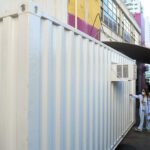 Primeiro contêiner é instalado no Centro de Referência da Dengue, em Campos; pacientes começam a ser atendidos