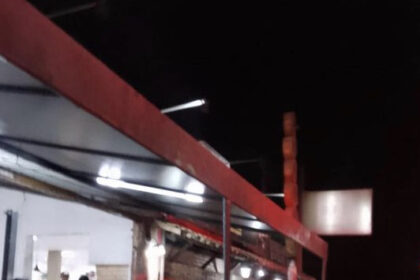 Funcionário fica em estado grave após acidente com produto inflamável dentro de restaurante, em Campos