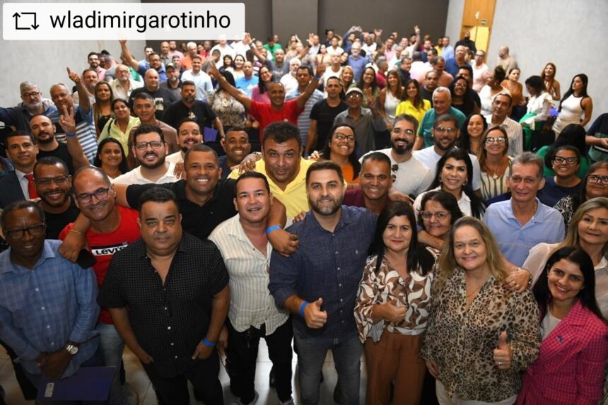 Wladimir Garotinho e Frederico Paes reunidos com pré-candidatos a vereador