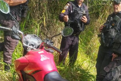Moto roubada durante assalto em SFI é localizada em Campos