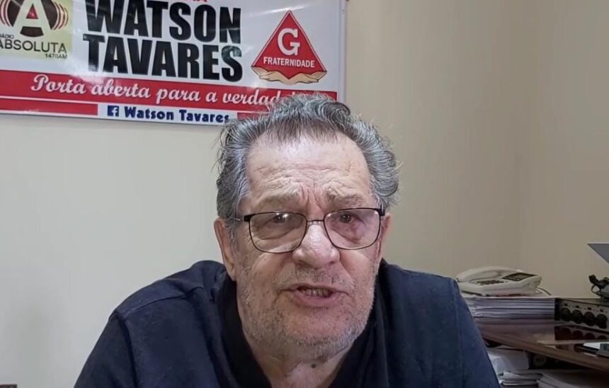 Aos 80 anos, morre Watson Tavares, tradiconal radialista de Campos