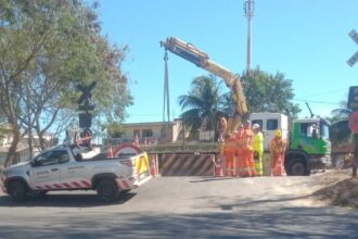 BR-101 com mudança no trânsito em Guarus