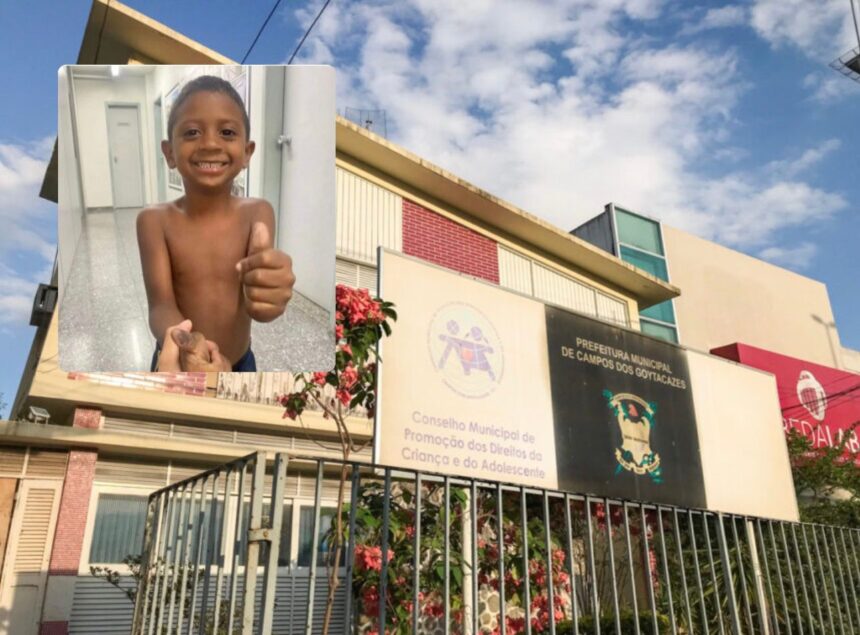 Menino de três anos desaparece em Campos, é resgatado pela polícia e mãe aparece horas depois