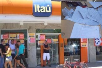 Itaú pede desculpas após matéria do Manchete RJ mostrar dados e documentos pessoais de clientes despejados em caçamba de lixo