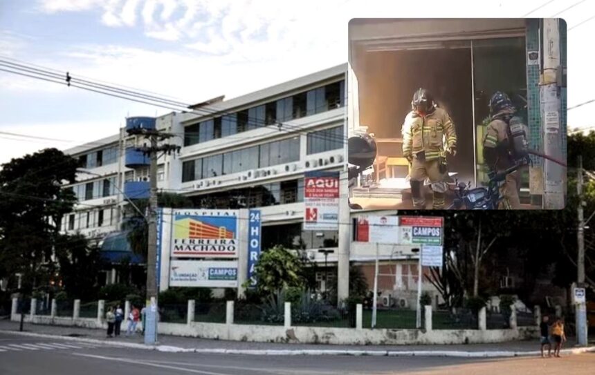 HFM diz que mulher vítima de incêndio em restaurante de Campos saiu do hospital sem receber alta médica