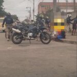 PRF e PM realizam megaoperação contra motos irregulares em Campos