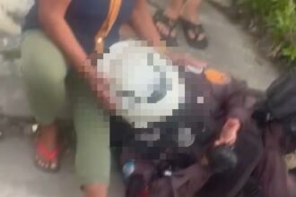 PM fica ferido após cair de moto durante perseguição policial em Campos