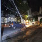 Campos está entre as três cidades do Estado do Rio que mais registraram acidentes com postes em 2024