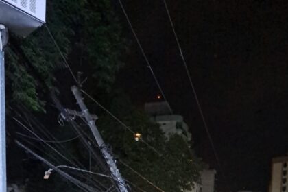 Campos está entre as três cidades do Estado do Rio que mais registraram acidentes com postes em 2024