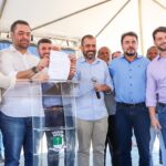 Cláudio Castro e Fátima Pacheco autorizam início de obra de R$ 12 milhões em Quissamã 