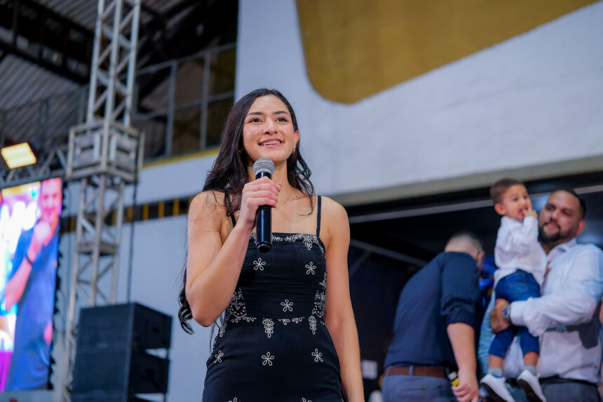 Thamires Rangel reúne multidão em lançamento da sua pré-candidatura a vereadora