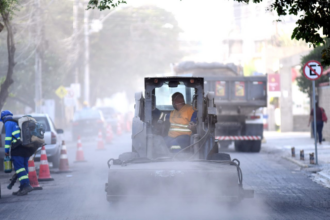 Ruas do Centro de Campos serão interditadas nesta quarta para obras no asfalto