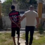 Homem é preso suspeito de agredir a companheira com chutes e pauladas, em Campos