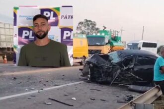 Pré-candidato a vereador em SFI que se envolveu em acidente com caminhão na BR-101 morre no Hospital Ferreira Machado, em Campos