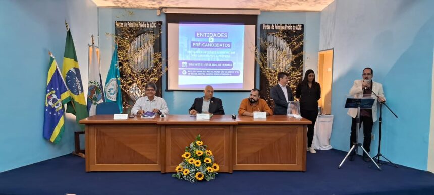 Pré-candidatos participam da segunda rodada da sabatina na ACIC