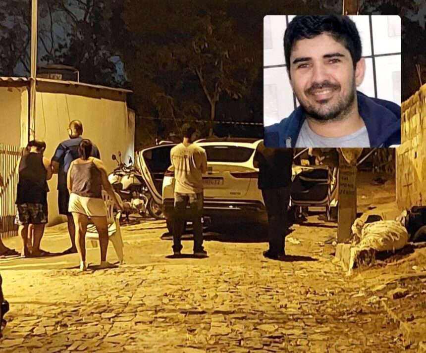 Taxista é assassinado a tiros dentro do próprio carro, em Itaperuna