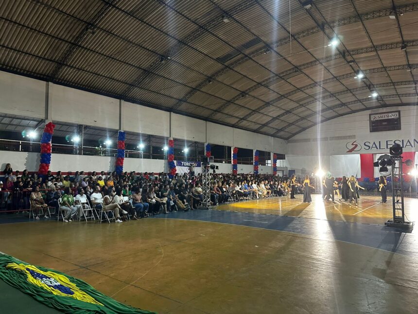 Jogos Estudantis 2024 são iniciados no Salesiano