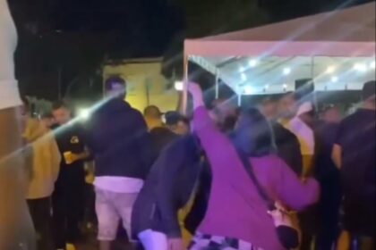 Polícia Civil investiga casal filmado imitando macaco em roda de samba no Rio