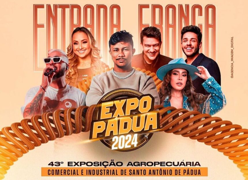 Expo Pádua tem início nesta quarta-feira com diversas atrações de renome nacional