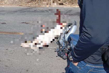 Acidente envolvendo moto e caminhão deixa um homem morto em São Francisco de Itabapoana