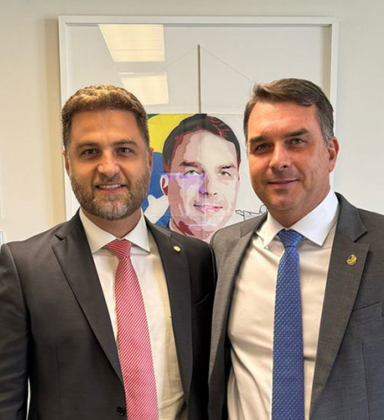 Direita de Campos publica nota de repúdio contra apoio de Flávio Bolsonaro ao prefeito Wladimir Garotinho: “Traição”