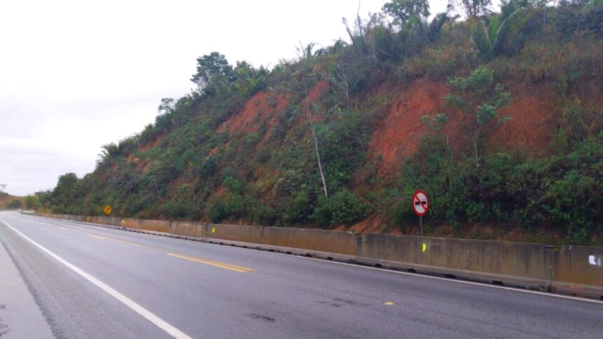 Obra na BR-101, no trecho Macaé exige mais atenção dos condutores
