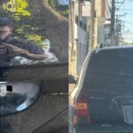 Homem para em frente a bar na região da Pelinca e tem carro depredado; suspeito é o proprietário