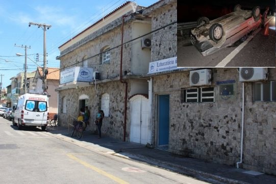 Acidente envolvendo carro e vaca deixa mulher ferida na BR-356, em São João da Barra