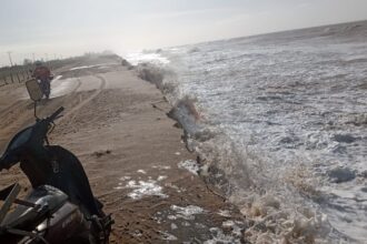 Farol de São Tomé com alerta de ressaca até quinta-feira
