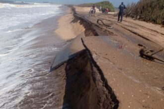 Defesa Civil interdita estrada que liga Farol a Barra do Furado