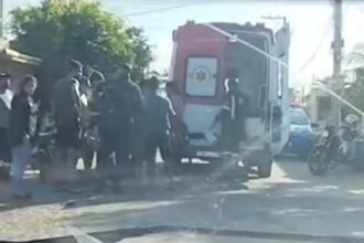 Idoso morre após grave acidente entre duas motos, em Santa Clara