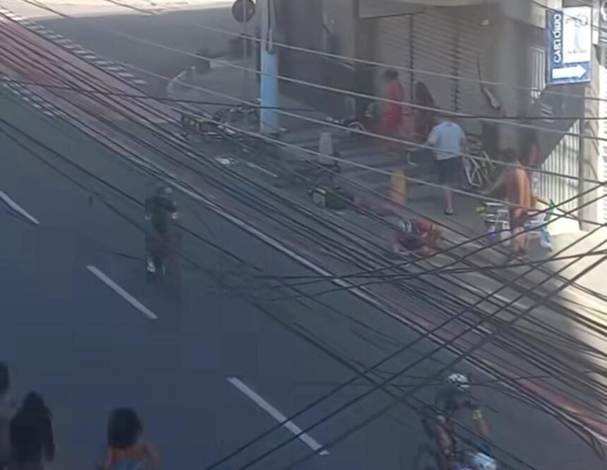 Jovem fica gravemente ferido após acidente durante a Prova Ciclística de São Salvador