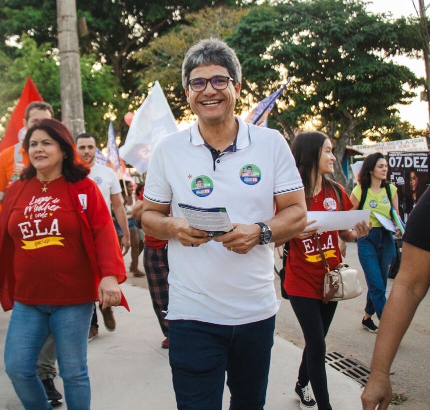 Petista, professor Jefferson diz que começa a campanha em Campos com “pé esquerdo”
