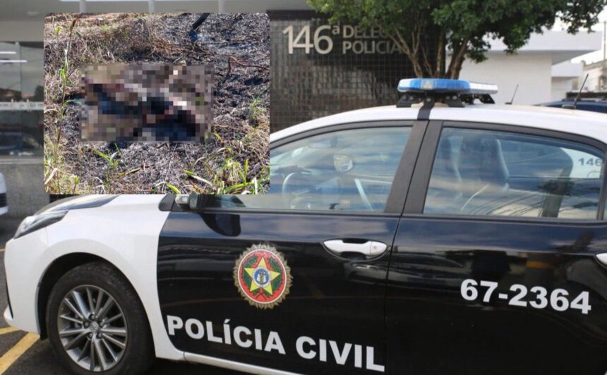 EXCLUSIVO: Polícia investiga se corpo encontrado carbonizado na RJ-158 é de homem desaparecido no último sábado, em Campos