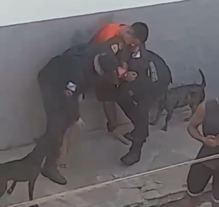 Homem pega arma no bolso de policial e foge durante abordagem em Bom Jesus do Itabapoana