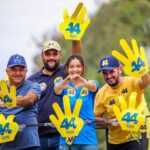 Grande carreata mostra força da Delegada Madeleine na disputa pela Prefeitura de Campos