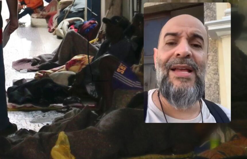 Homem relata ataques e clima de pânico causado por casal em situação de rua no Centro de Campos