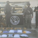 Cães farejadores ajudam polícia a encontrar grande quantidade de drogas dentro de residência, em Campos