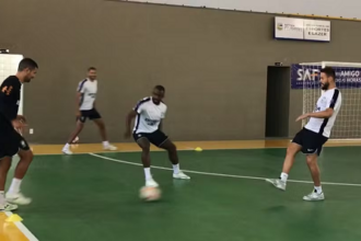 Seleção Brasileira de Futsal treina em Nova Friburgo durante prepração para Copa do Mundo