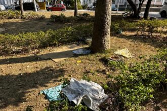 Praça do Liceu: Sujeira, confusões e cenário de destruição